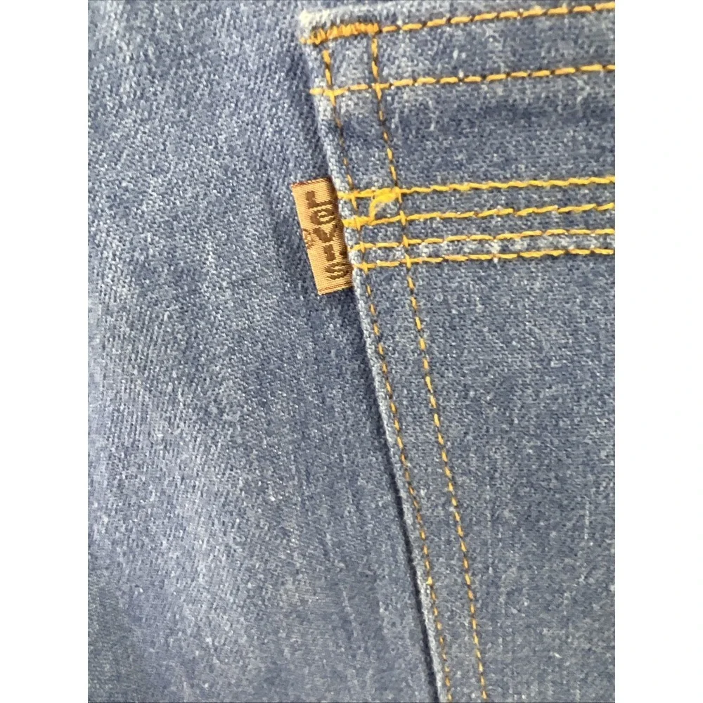 Vintage‎ Y2K Levi's Blue Soft Denim Jeans Brown Tab 38x32 Baggy, Grunge, 2000 ✅
